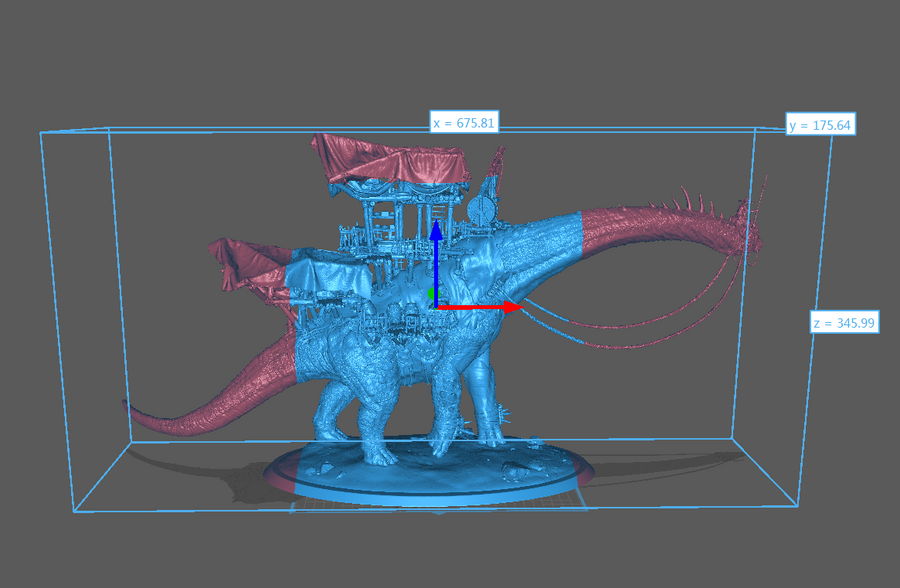 a statue of a horse with a harness on its back a statue of a horse with a harness on its back