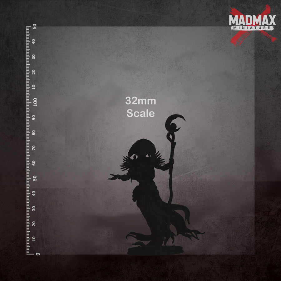 A 3D rendering of a wizard-like character with a staff and flowing robes, standing against a dark background. A 3D rendering of a wizard-like character with a staff and flowing robes, standing against a dark background.