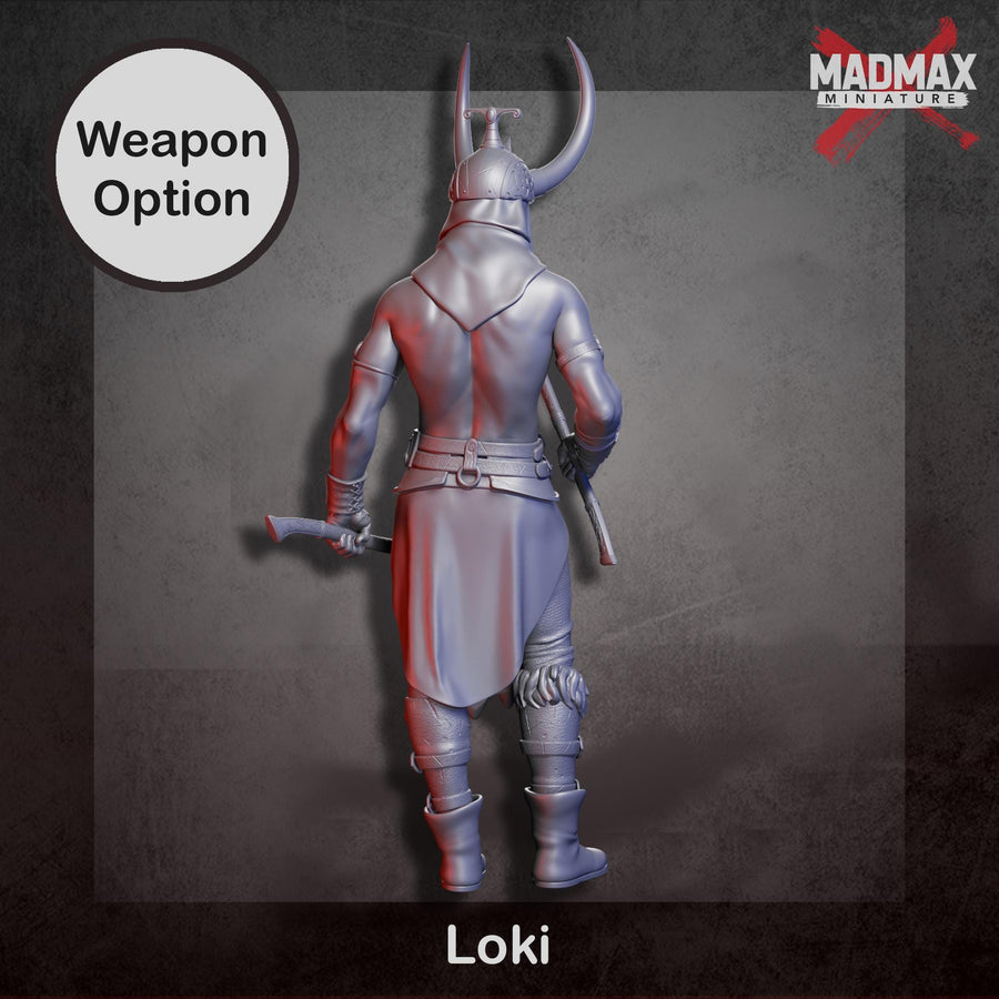 A 3D rendering of a muscular, armored figure with horns, holding a weapon, and wearing a helmet. The figure is identified as A 3D rendering of a muscular, armored figure with horns, holding a weapon, and wearing a helmet. The figure is identified as
