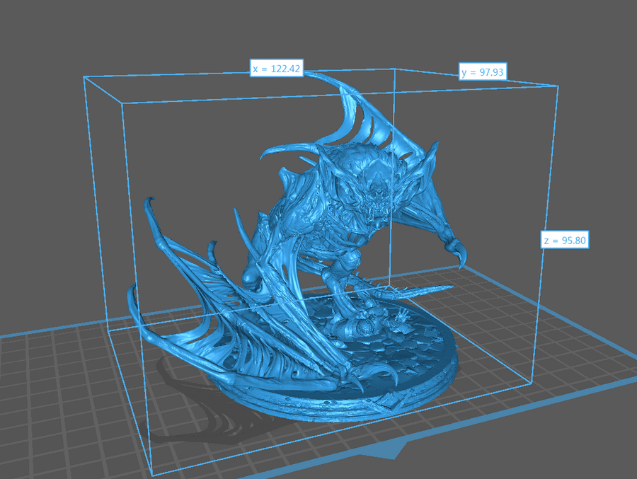 a large, winged creature with sharp teeth and claws, possibly a dragon or a monster, standing on a platform and facing towards the right side of the image. a large, winged creature with sharp teeth and claws, possibly a dragon or a monster, standing on a platform and facing towards the right side of the image.