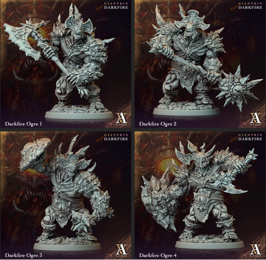 a set of four pictures of a demon with a sword a set of four pictures of a demon with a sword