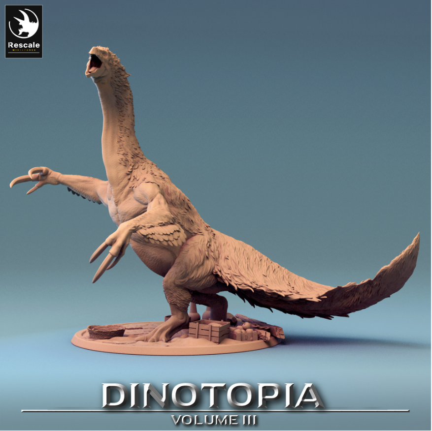 Therizinosaurus - Rescale Miniatures Therizinosaurus - Rescale Miniatures