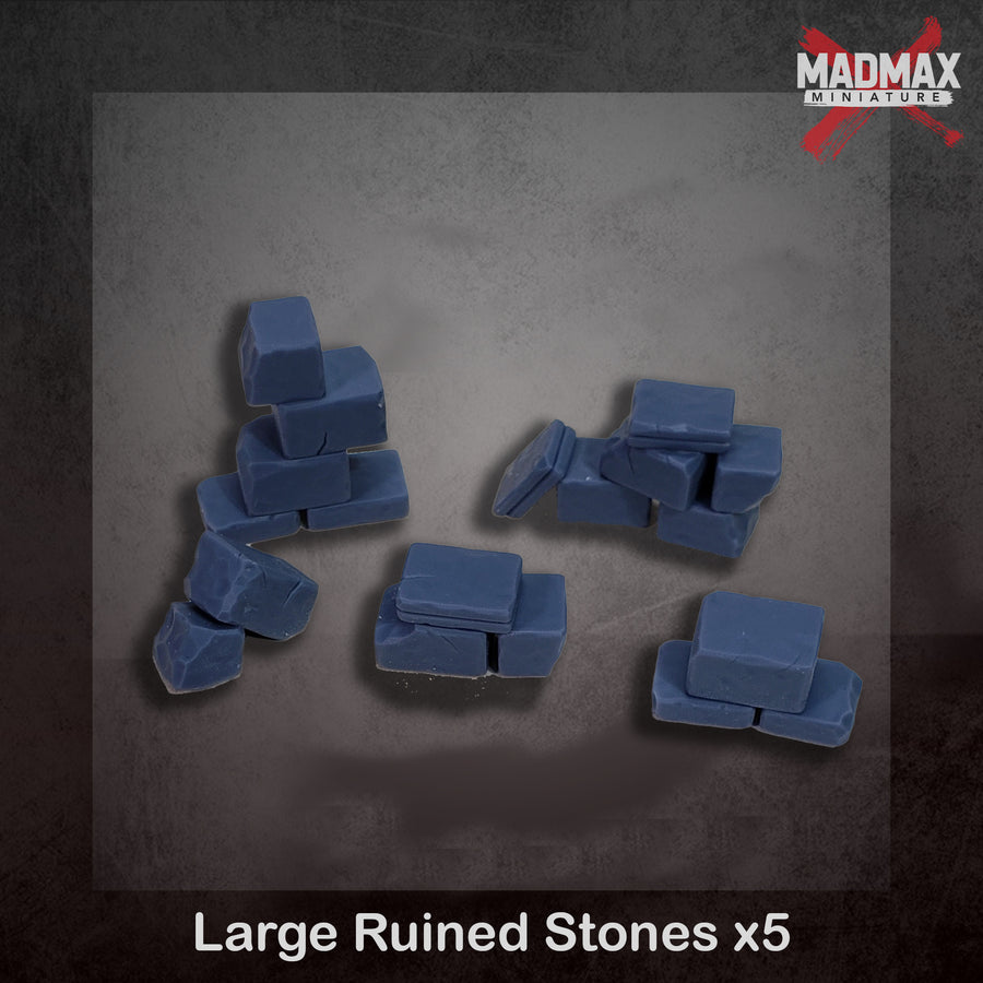 large ruined stones x5 large ruined stones x5