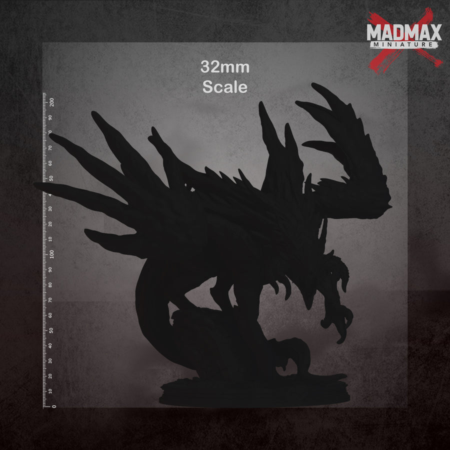 A 3D rendering of a mythical creature called the Mothomorph, which is a winged, armored dragon-like creature with sharp teeth and claws. A 3D rendering of a mythical creature called the Mothomorph, which is a winged, armored dragon-like creature with sharp teeth and claws.
