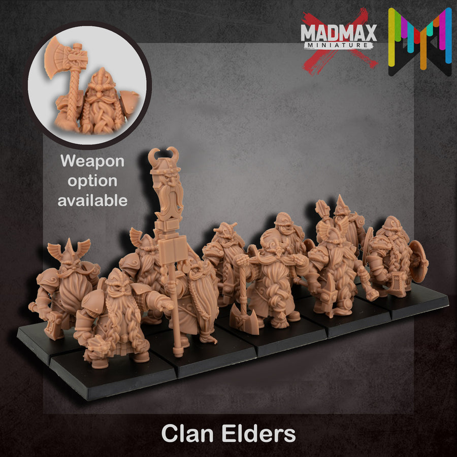 a group of small figurines on a shelf a group of small figurines on a shelf