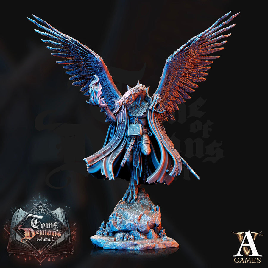 a statue of an eagle with a skull on it a statue of an eagle with a skull on it