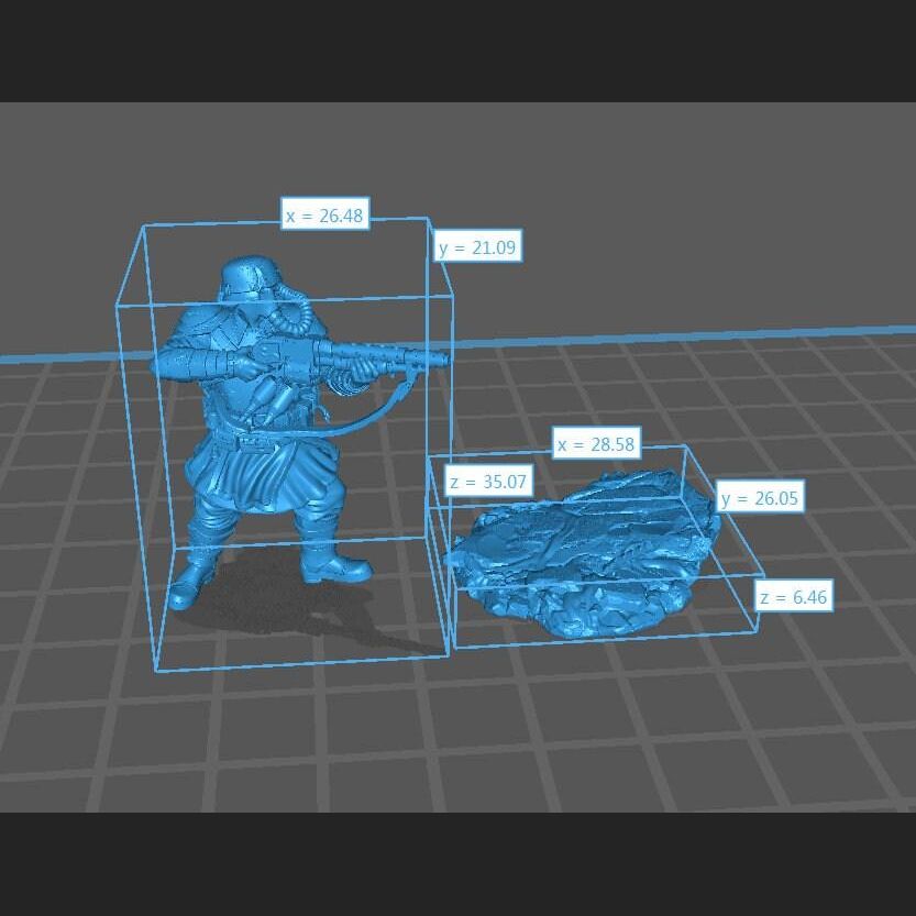 a statue of a soldier with a rifle a statue of a soldier with a rifle