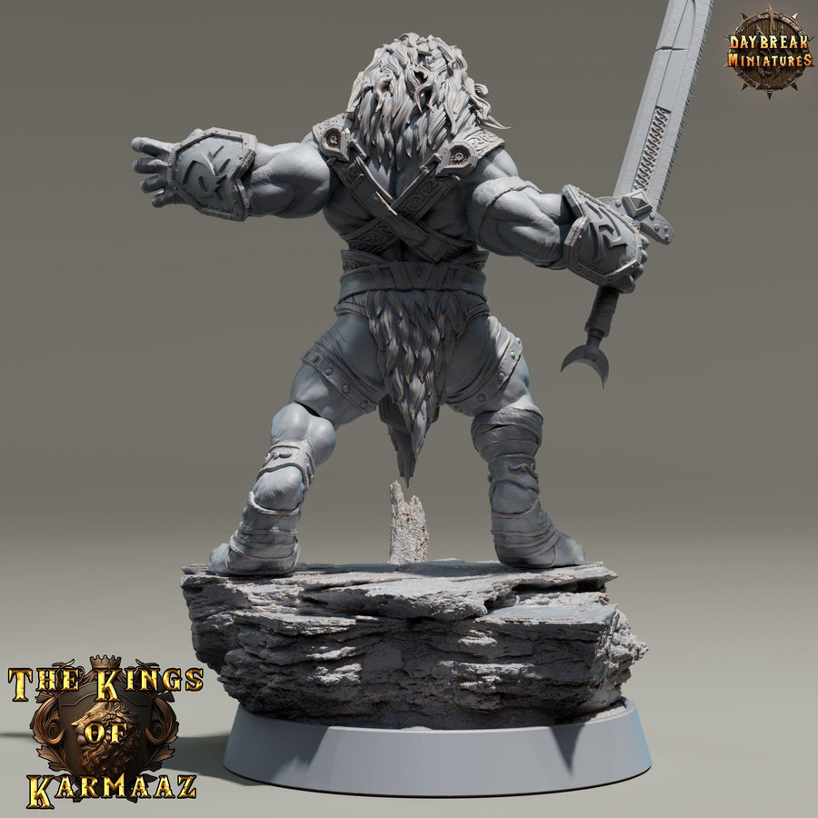 King Deepcut - The Kings of Karmaaz - Daybreak Miniatures King Deepcut - The Kings of Karmaaz - Daybreak Miniatures