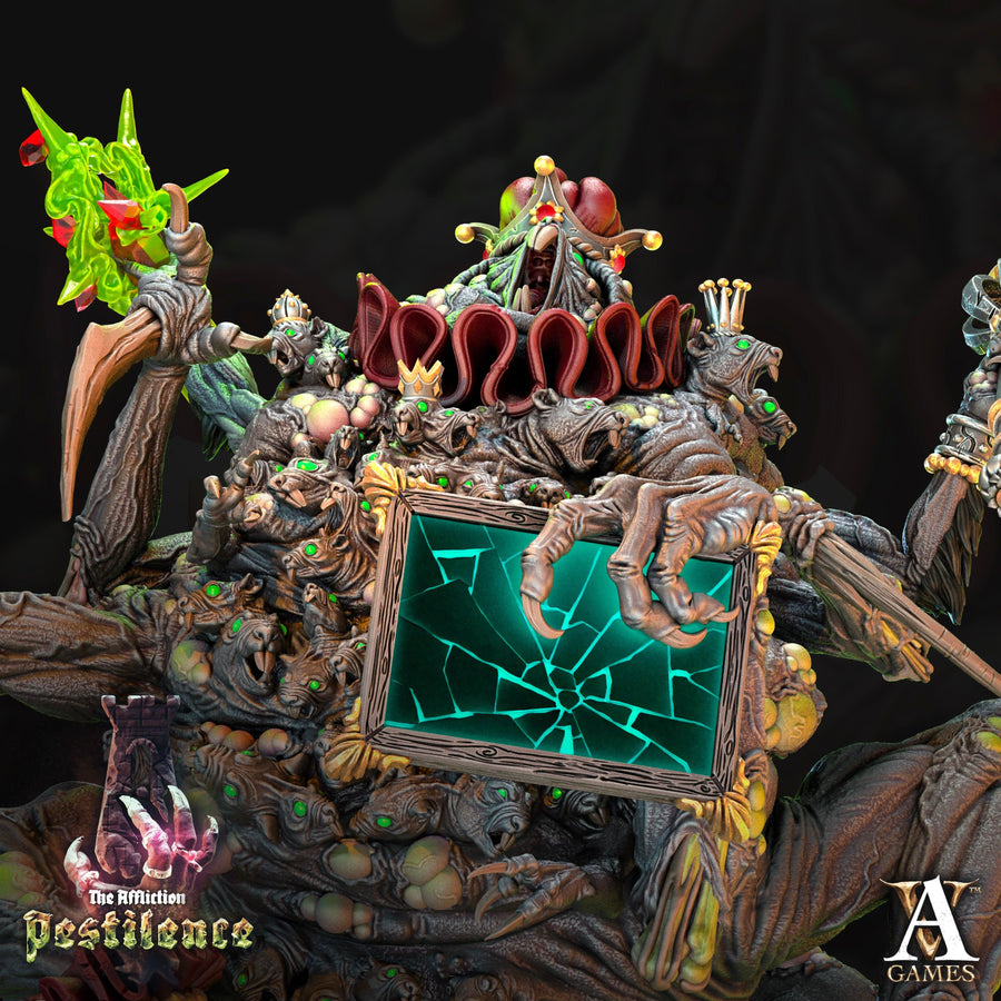 Bishop Infectus , Weaver of the Pestilence Dream - Affliction - Pestilence - Archvillain Games Bishop Infectus , Weaver of the Pestilence Dream - Affliction - Pestilence - Archvillain Games
