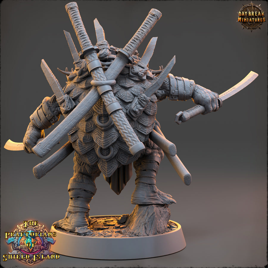 Doikar - Turtles - The Praetorians of Shield Island - Daybreak Miniatures Doikar - Turtles - The Praetorians of Shield Island - Daybreak Miniatures