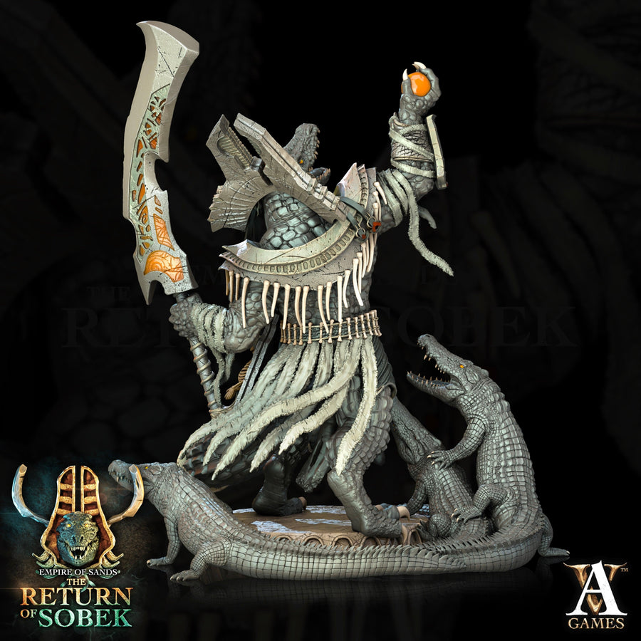 Scion Of Sobek, Aspect Of The Black River - Empire Of Sands - Return Of Sobek - Archvillain Games Scion Of Sobek, Aspect Of The Black River - Empire Of Sands - Return Of Sobek - Archvillain Games