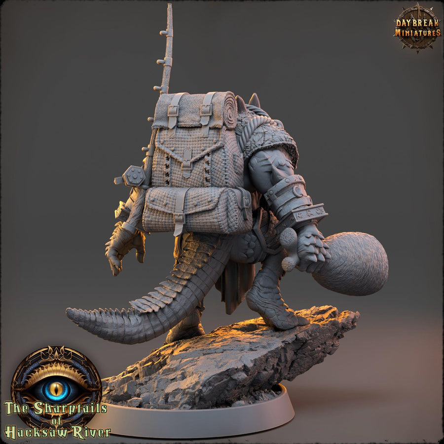 Geezer Sharpeye - The Sharptails of Hacksaw River - Daybreak Miniatures Geezer Sharpeye - The Sharptails of Hacksaw River - Daybreak Miniatures
