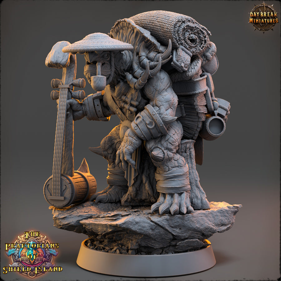 Ubac - Turtles - The Praetorians of Shield Island - Daybreak Miniatures Ubac - Turtles - The Praetorians of Shield Island - Daybreak Miniatures