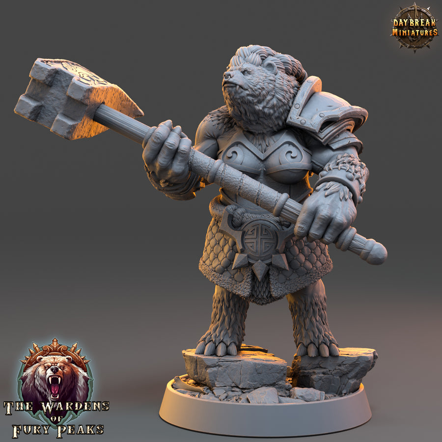 Mercoria Tenfoot - The Wardens of Fury Peaks - Daybreak Miniatures Mercoria Tenfoot - The Wardens of Fury Peaks - Daybreak Miniatures