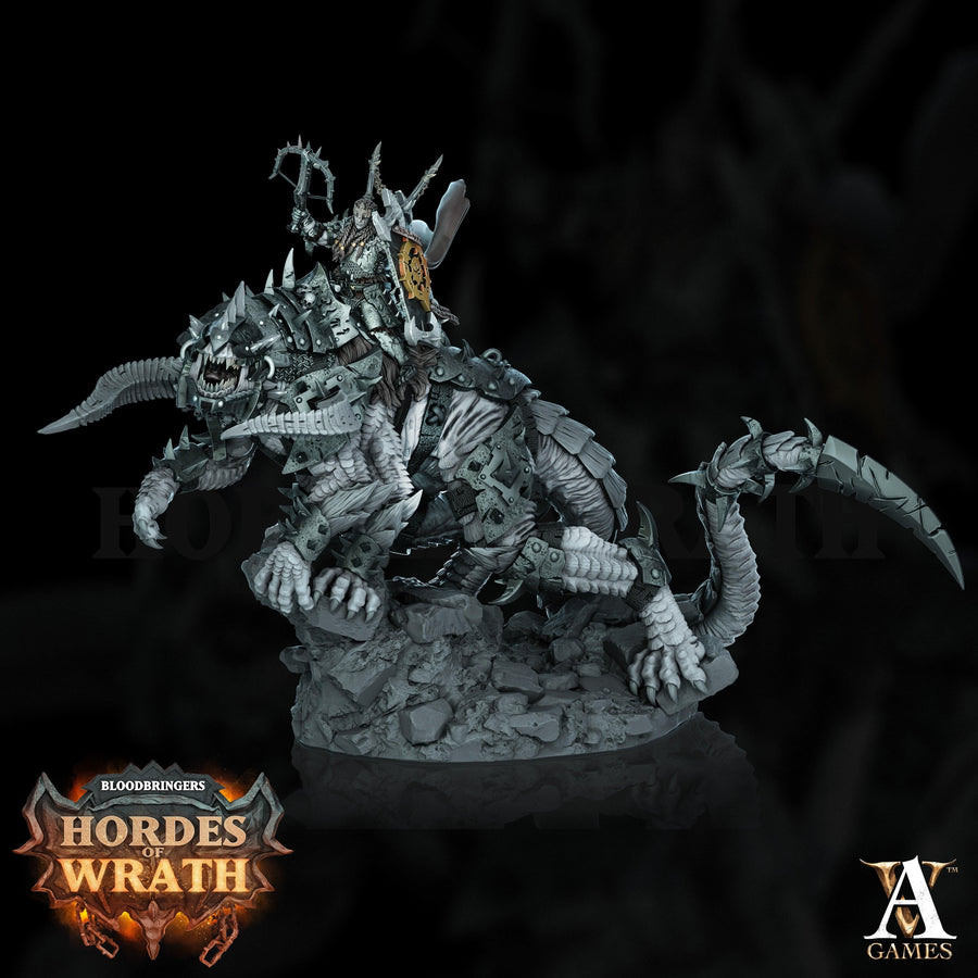 Grumlak Rider - Hordes Of Wrath - Archvillain Games Grumlak Rider - Hordes Of Wrath - Archvillain Games