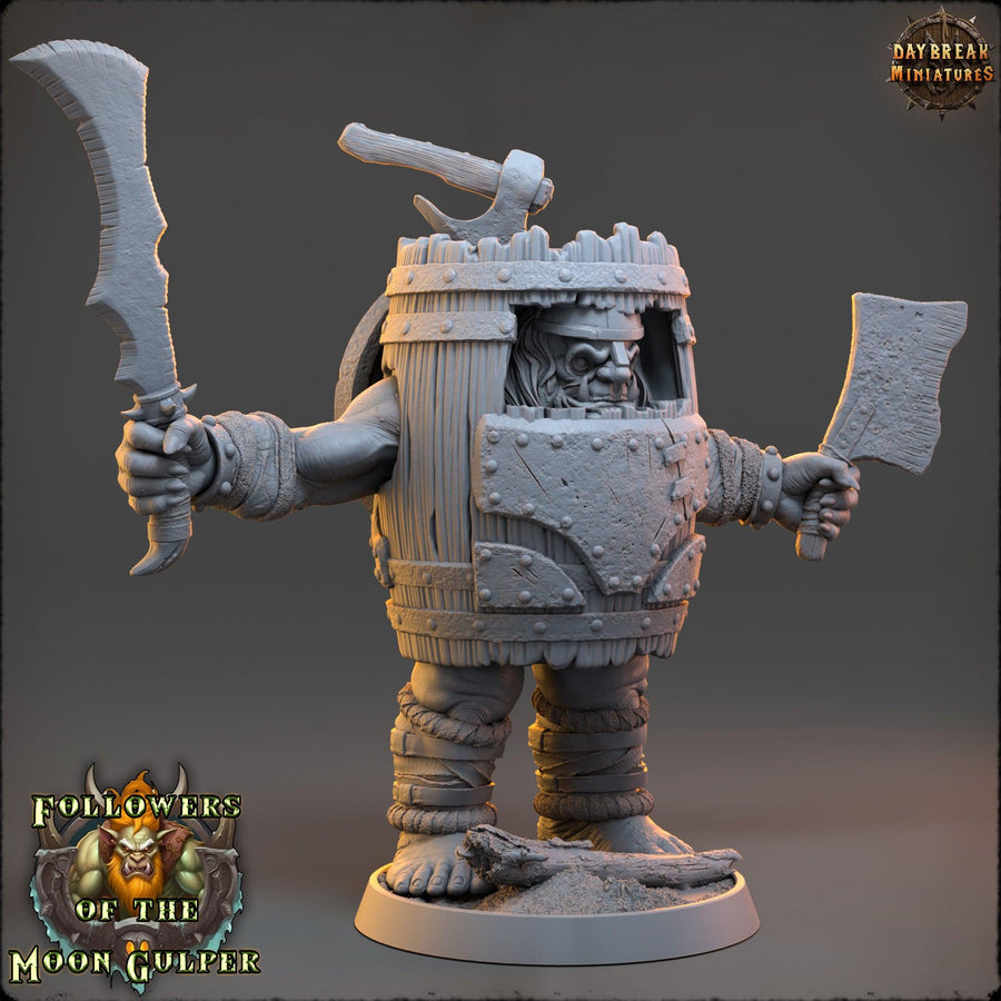 Crong Badbarrel - Followers Of The Moon Gulper - Daybreak Miniatures Crong Badbarrel - Followers Of The Moon Gulper - Daybreak Miniatures