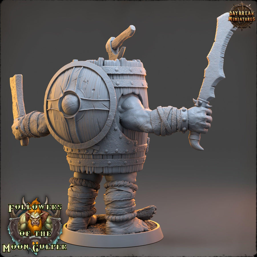 Crong Badbarrel - Followers Of The Moon Gulper - Daybreak Miniatures Crong Badbarrel - Followers Of The Moon Gulper - Daybreak Miniatures