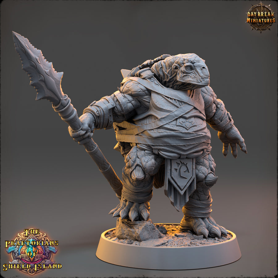 Daqvog - Turtles - The Praetorians of Shield Island - Daybreak Miniatures Daqvog - Turtles - The Praetorians of Shield Island - Daybreak Miniatures