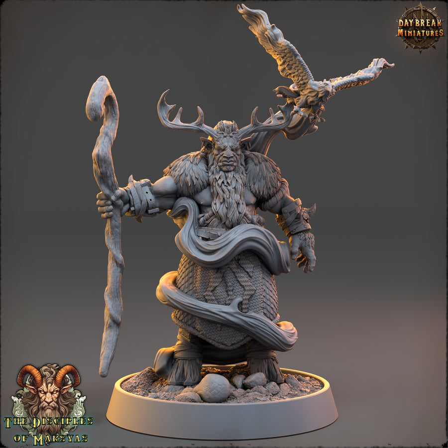 Vunduu ,Watcher of the Skies - Satyr - The disciples Of Marsyas - Daybreak Miniatures Vunduu ,Watcher of the Skies - Satyr - The disciples Of Marsyas - Daybreak Miniatures