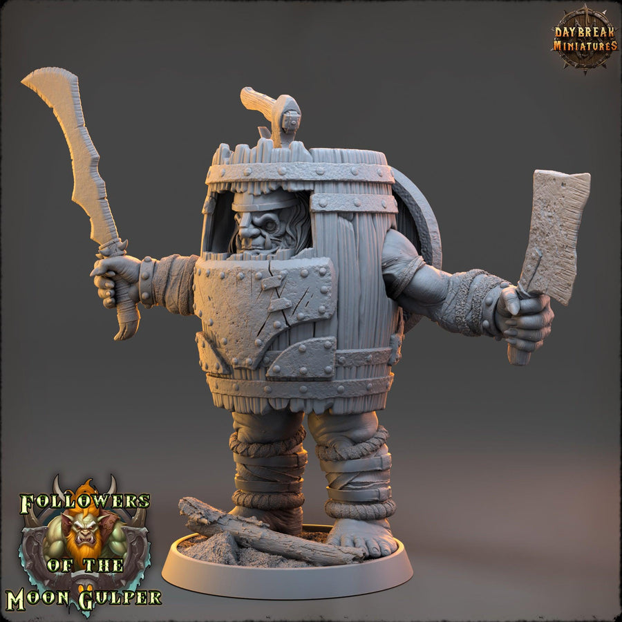 Crong Badbarrel - Followers Of The Moon Gulper - Daybreak Miniatures Crong Badbarrel - Followers Of The Moon Gulper - Daybreak Miniatures