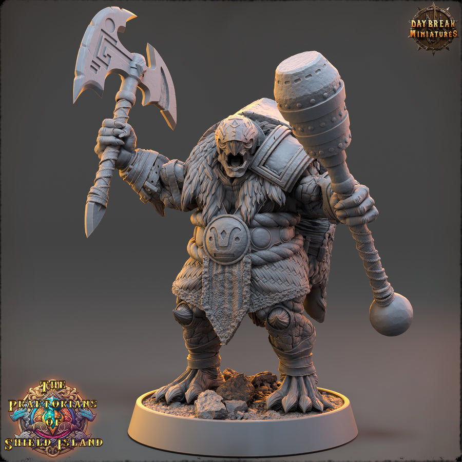 Bazo - Turtles - The Praetorians of Shield Island - Daybreak Miniatures Bazo - Turtles - The Praetorians of Shield Island - Daybreak Miniatures
