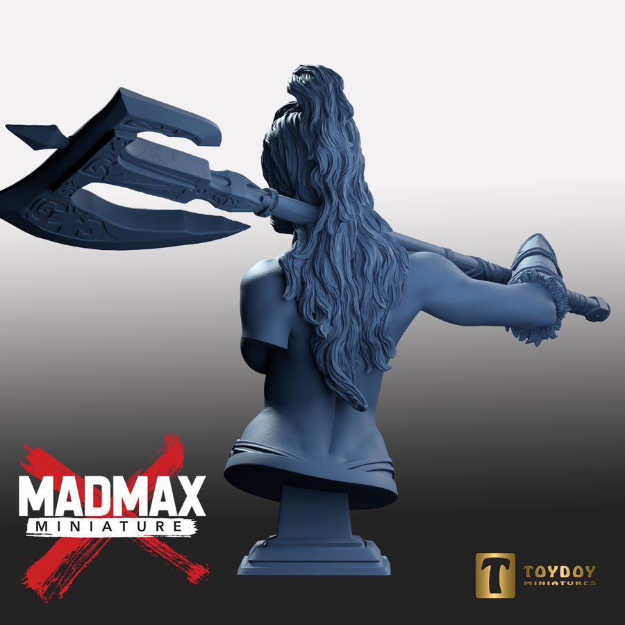 a statue of a woman holding a baseball bat a statue of a woman holding a baseball bat