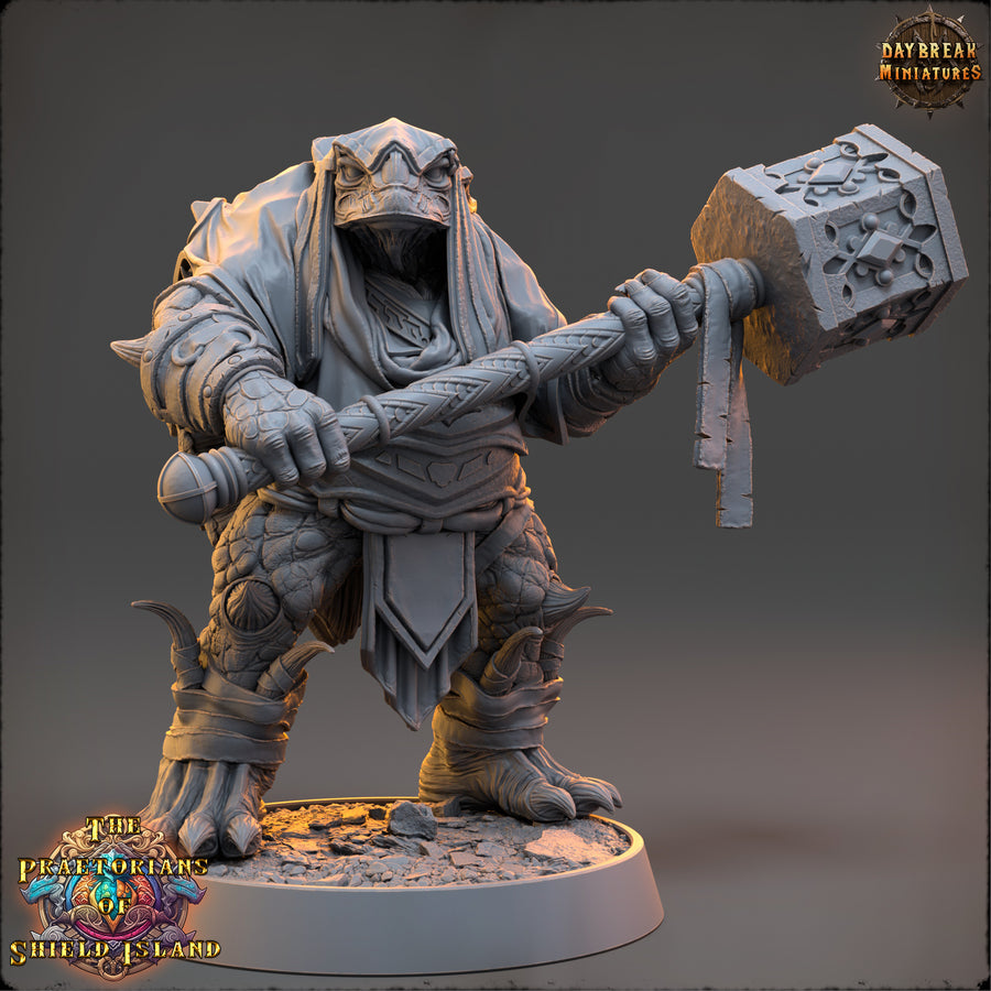 Topo - Turtles - The Praetorians of Shield Island - Daybreak Miniatures Topo - Turtles - The Praetorians of Shield Island - Daybreak Miniatures