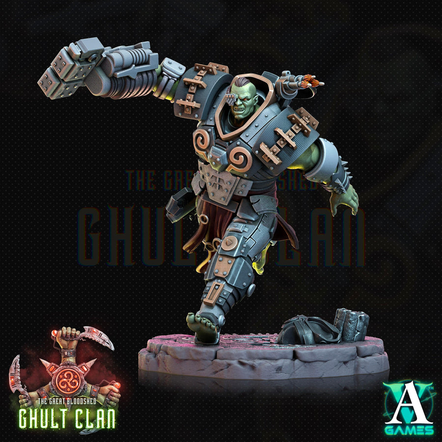 Ghult Gallowglass - The Great Bloodshed - Ghult Clan - Archvillain Games Ghult Gallowglass - The Great Bloodshed - Ghult Clan - Archvillain Games
