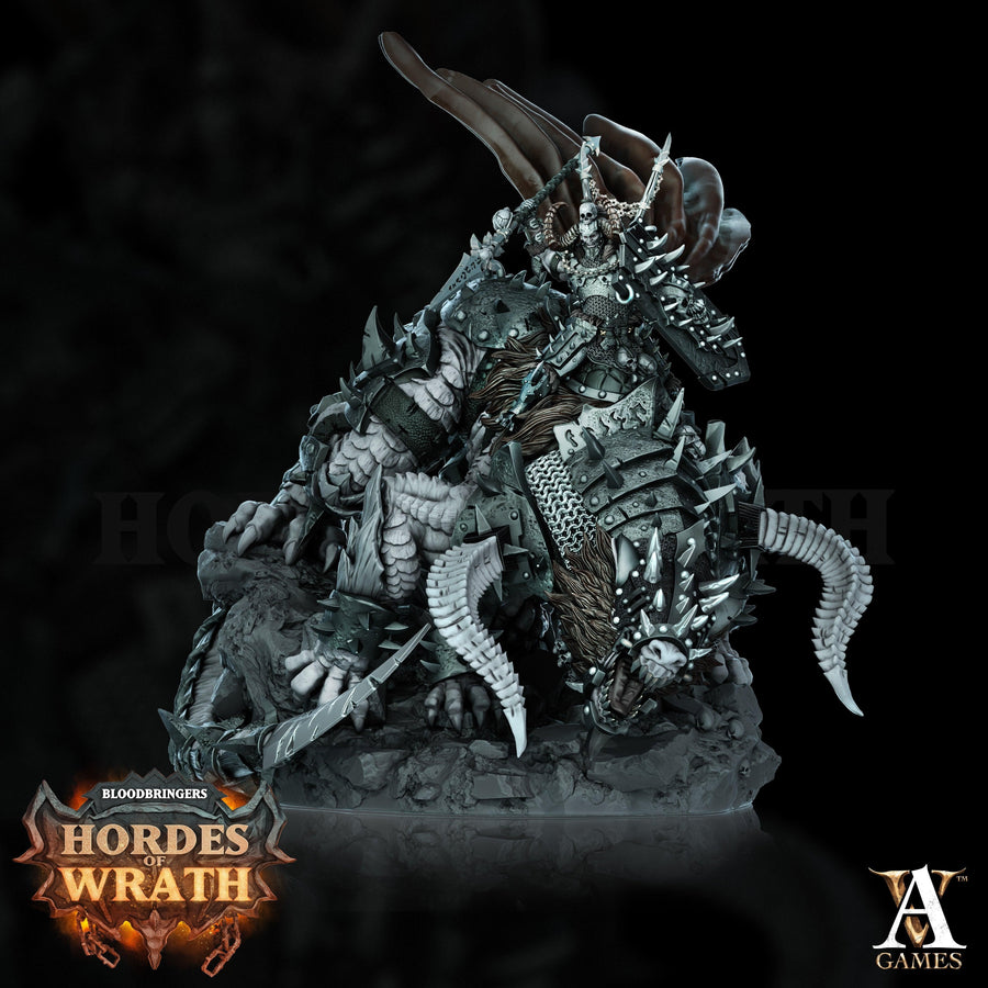 Grumlak Rider - Hordes Of Wrath - Archvillain Games Grumlak Rider - Hordes Of Wrath - Archvillain Games