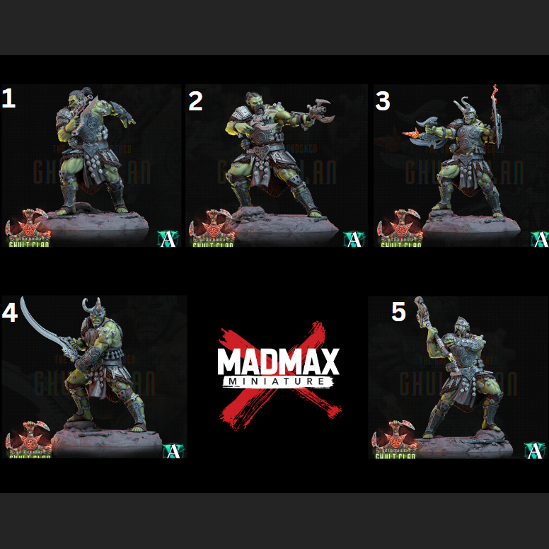 Ghult Berserkers - The Great Bloodshed - Ghult Clan - Archvillain Games Ghult Berserkers - The Great Bloodshed - Ghult Clan - Archvillain Games