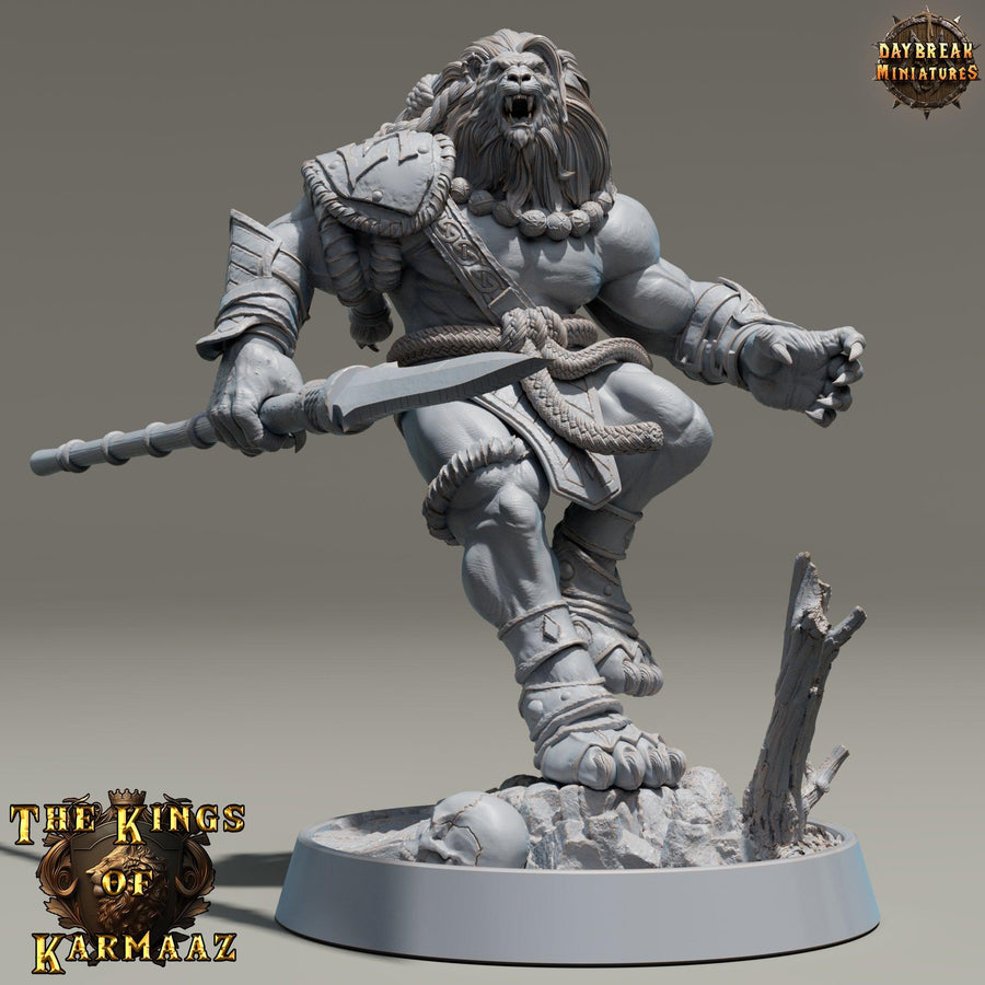 King Gutterung - The Kings of Karmaaz - Daybreak Miniatures King Gutterung - The Kings of Karmaaz - Daybreak Miniatures
