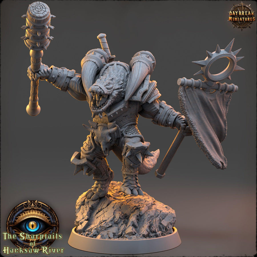 Firstmate Cranmer - The Sharptails of Hacksaw River - Daybreak Miniatures Firstmate Cranmer - The Sharptails of Hacksaw River - Daybreak Miniatures