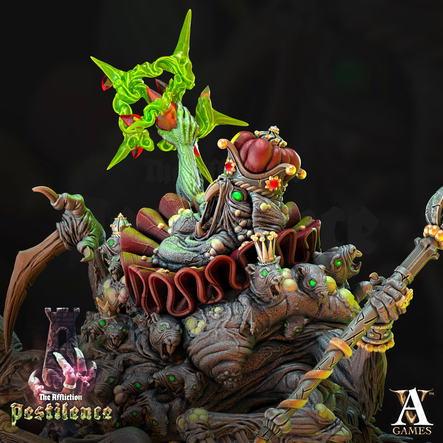 Bishop Infectus , Weaver of the Pestilence Dream - Affliction - Pestilence - Archvillain Games Bishop Infectus , Weaver of the Pestilence Dream - Affliction - Pestilence - Archvillain Games
