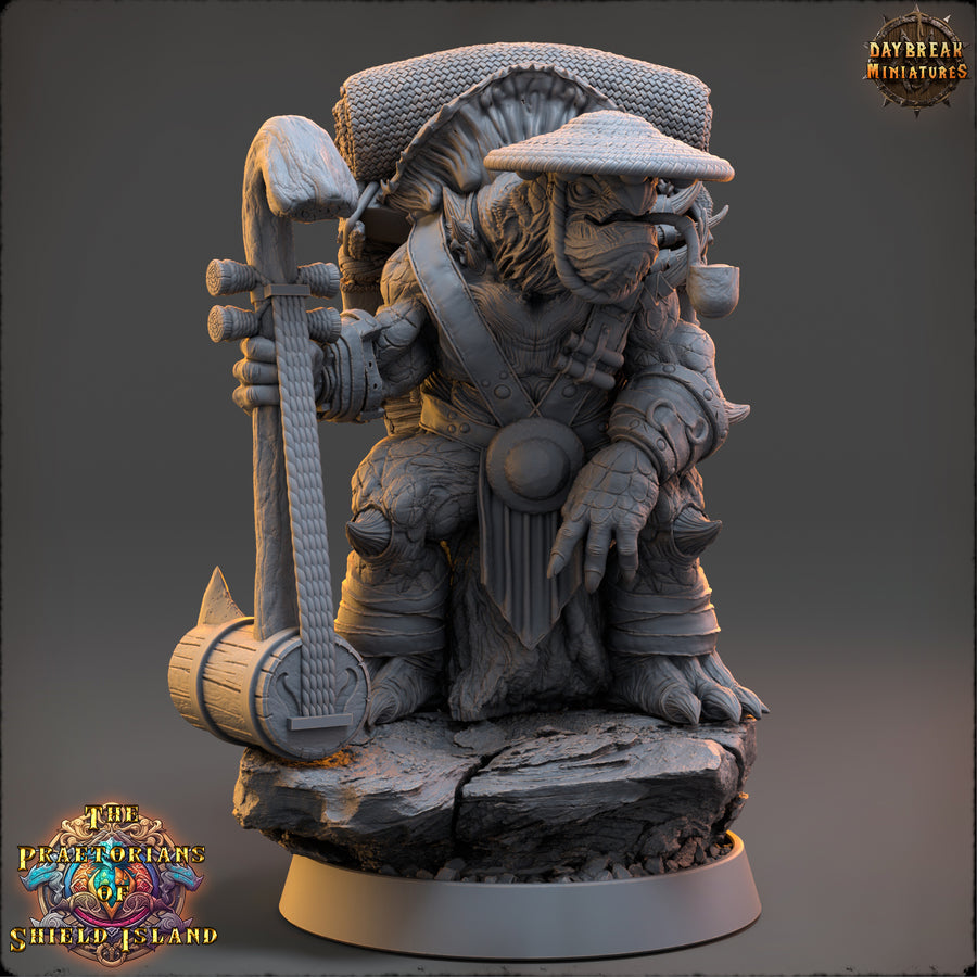 Ubac - Turtles - The Praetorians of Shield Island - Daybreak Miniatures Ubac - Turtles - The Praetorians of Shield Island - Daybreak Miniatures
