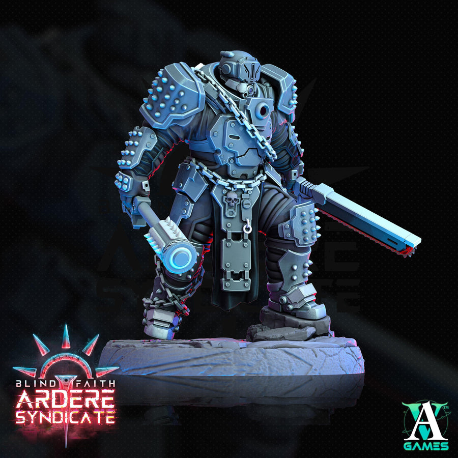 Ardere Heavy Infantry - Blind Faith Ardere Syndicate - Archvillain Games Ardere Heavy Infantry - Blind Faith Ardere Syndicate - Archvillain Games