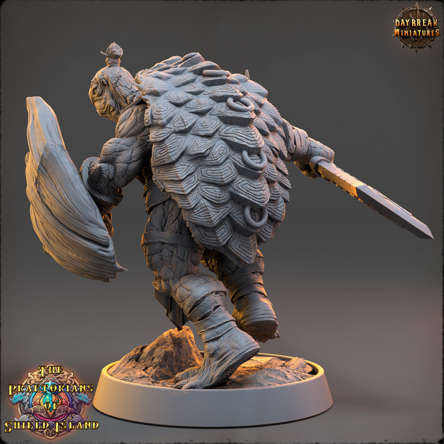 Bidbal - Turtles - The Praetorians of Shield Island - Daybreak Miniatures Bidbal - Turtles - The Praetorians of Shield Island - Daybreak Miniatures