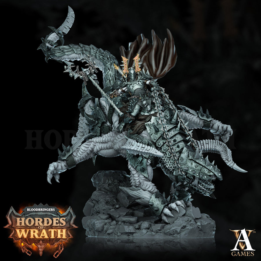 Grumlak Rider - Hordes Of Wrath - Archvillain Games Grumlak Rider - Hordes Of Wrath - Archvillain Games