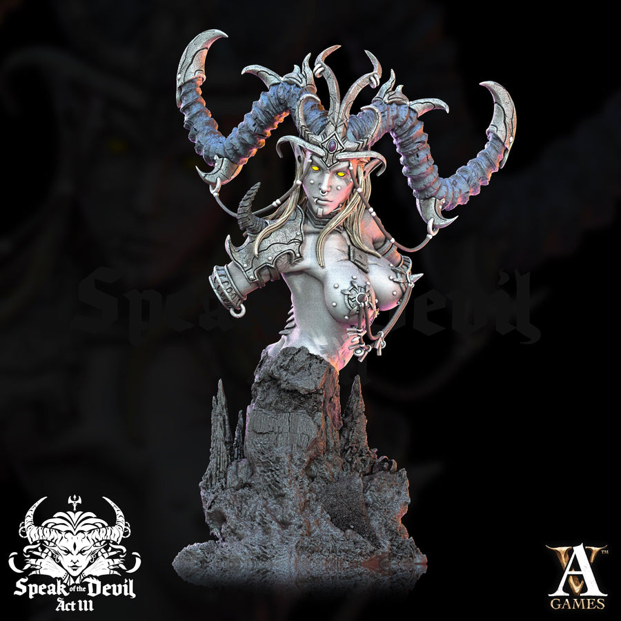 Illyra Vash BUST - Speak Of The Devil Vol. III - Archvillain Games Illyra Vash BUST - Speak Of The Devil Vol. III - Archvillain Games