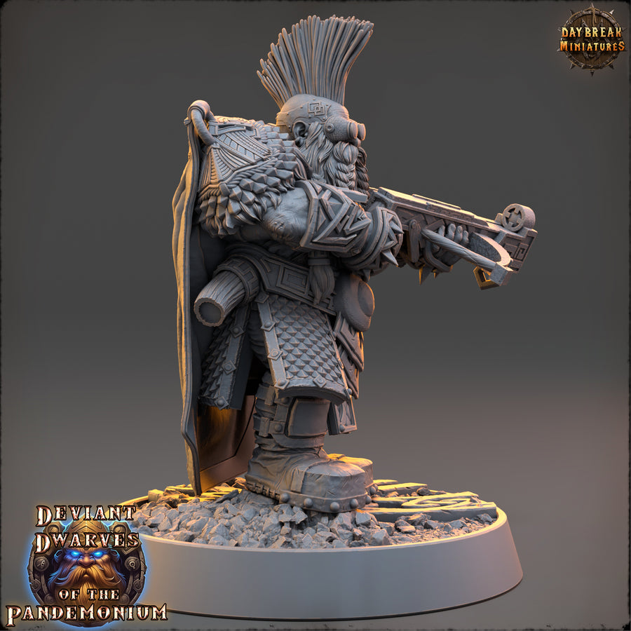 Jagno The Impaler - Deviant Dwarf of the Pandemonium - Daybreak Miniatures Jagno The Impaler - Deviant Dwarf of the Pandemonium - Daybreak Miniatures