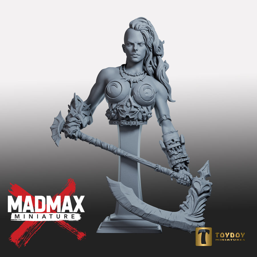a statue of a woman holding a sword a statue of a woman holding a sword