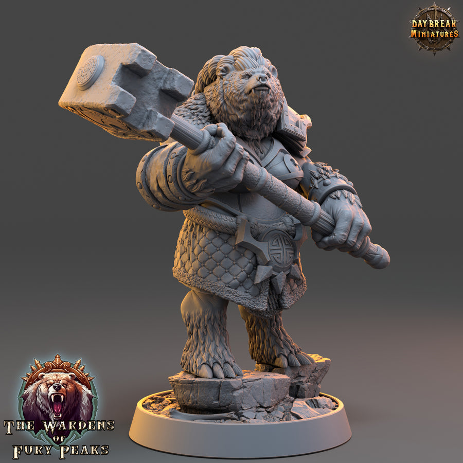 Mercoria Tenfoot - The Wardens of Fury Peaks - Daybreak Miniatures Mercoria Tenfoot - The Wardens of Fury Peaks - Daybreak Miniatures