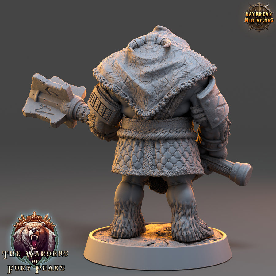 Basher Cree - The Wardens of Fury Peaks - Daybreak Miniatures Basher Cree - The Wardens of Fury Peaks - Daybreak Miniatures