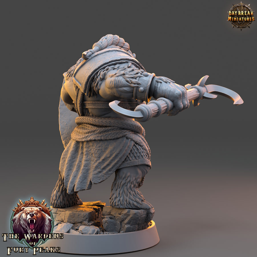 Ursulla Rammer - The Wardens of Fury Peaks - Daybreak Miniatures Ursulla Rammer - The Wardens of Fury Peaks - Daybreak Miniatures