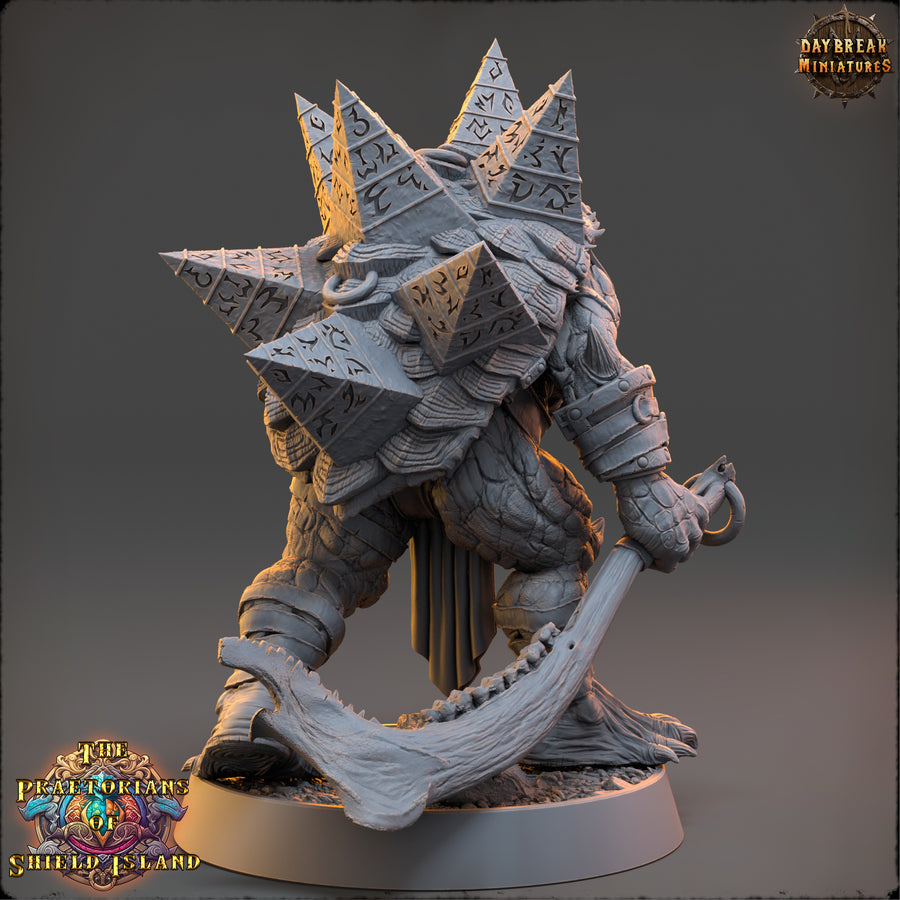 Mermat - Turtles - The Praetorians of Shield Island - Daybreak Miniatures Mermat - Turtles - The Praetorians of Shield Island - Daybreak Miniatures