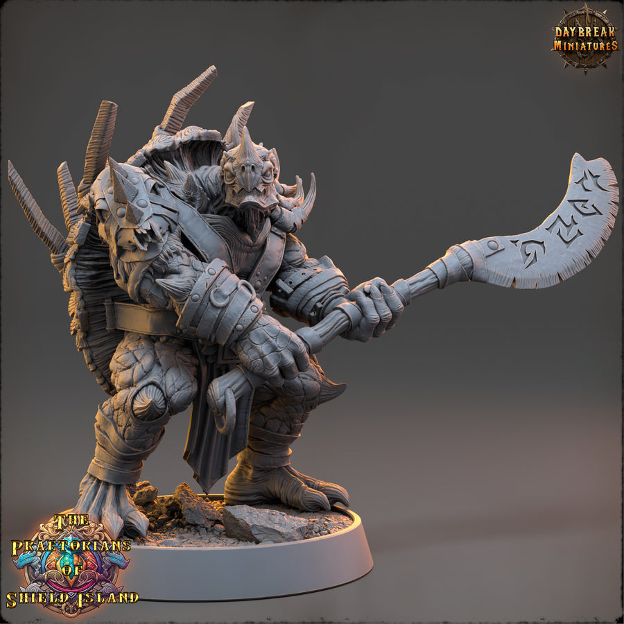 Tormic - Turtles - The Praetorians of Shield Island - Daybreak Miniatures Tormic - Turtles - The Praetorians of Shield Island - Daybreak Miniatures