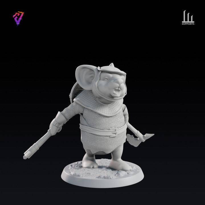 Mice With Double Axes - Job Hermes Creative Mice With Double Axes - Job Hermes Creative