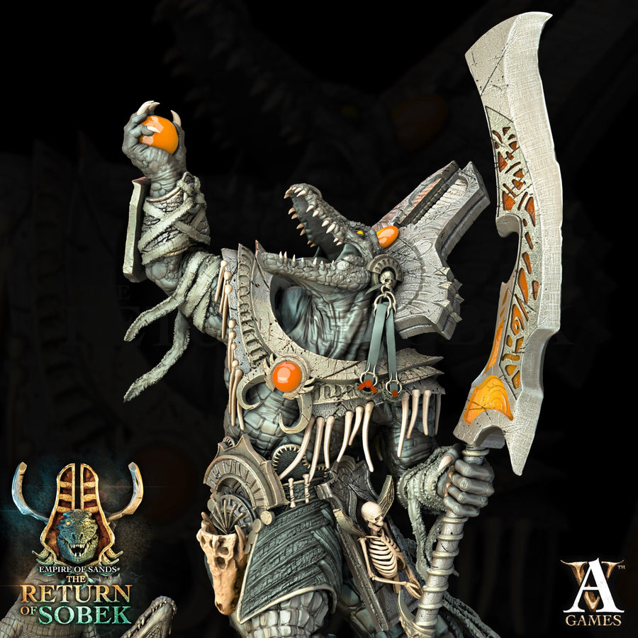 Scion Of Sobek, Aspect Of The Black River - Empire Of Sands - Return Of Sobek - Archvillain Games Scion Of Sobek, Aspect Of The Black River - Empire Of Sands - Return Of Sobek - Archvillain Games