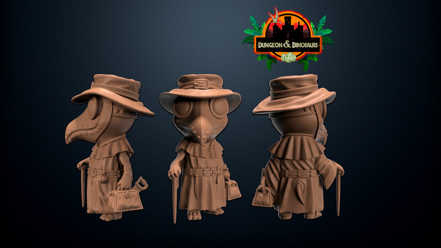 Chibi Pterodactilo Inquisitor - Falcata 3D Chibi Pterodactilo Inquisitor - Falcata 3D