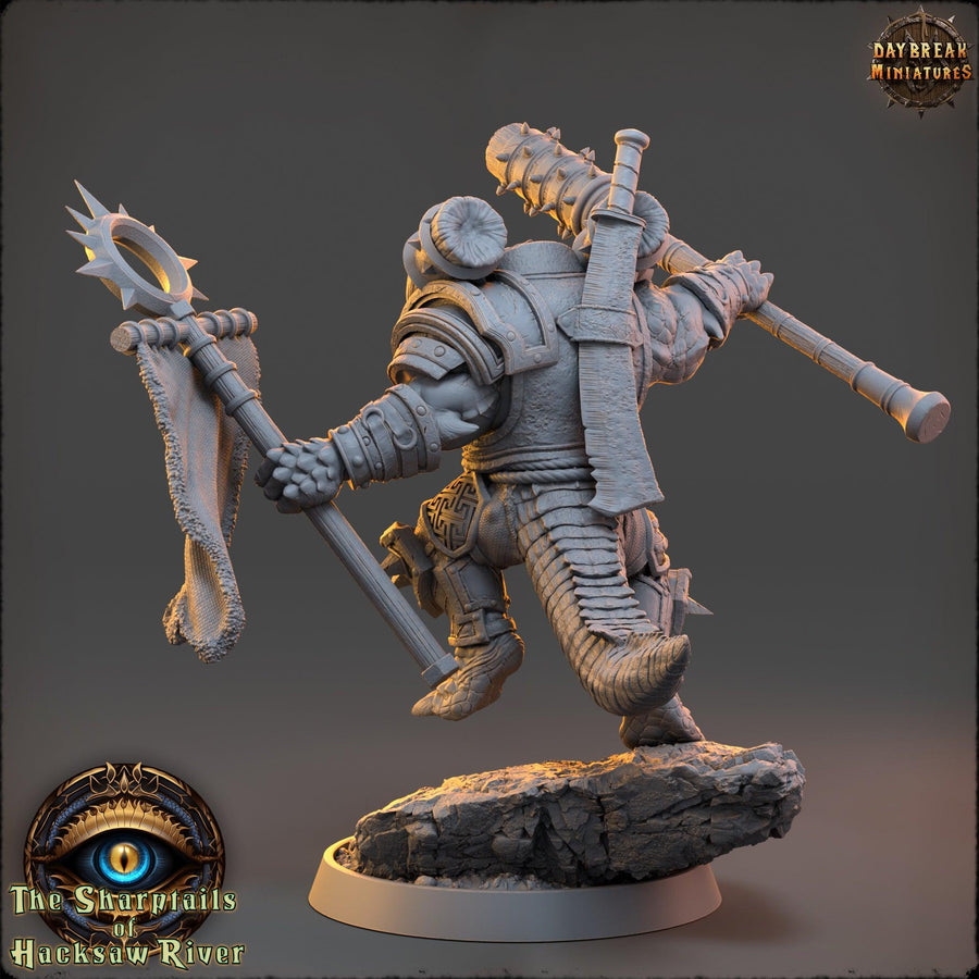 Firstmate Cranmer - The Sharptails of Hacksaw River - Daybreak Miniatures Firstmate Cranmer - The Sharptails of Hacksaw River - Daybreak Miniatures