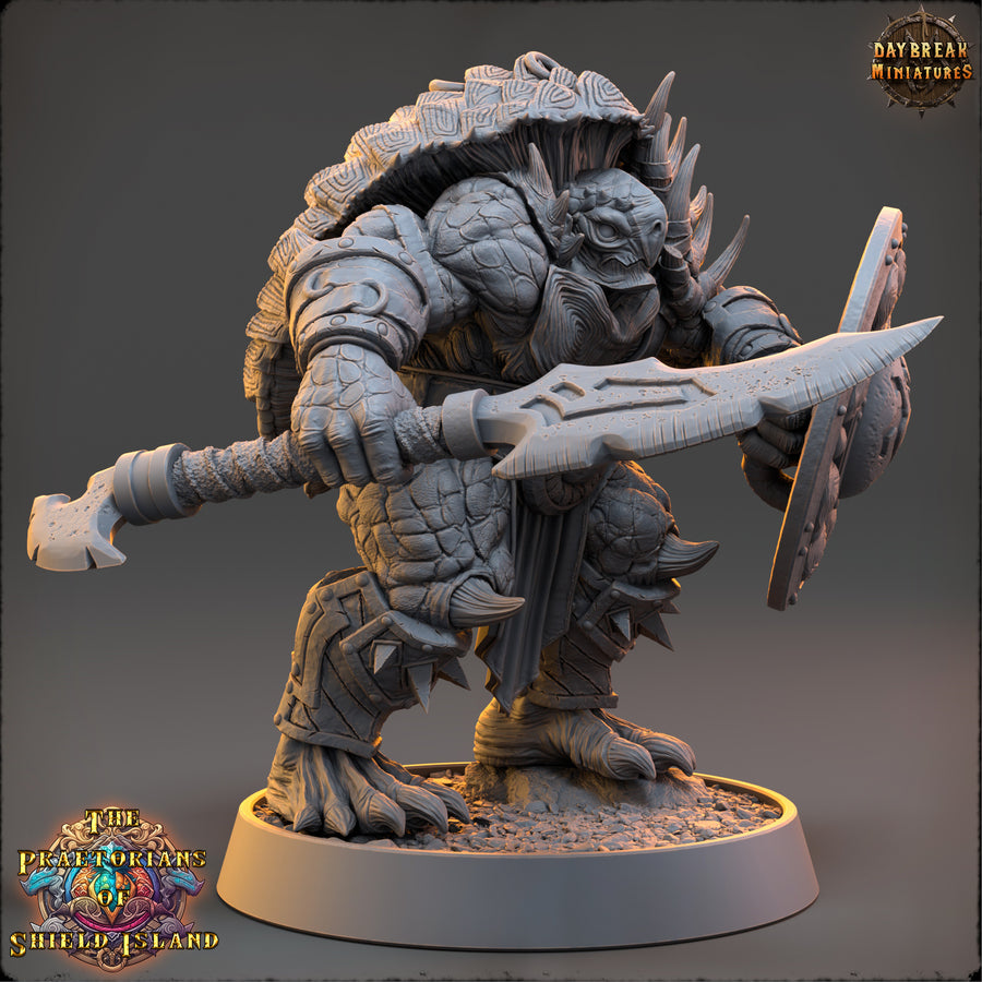 Wecto - Turtles - The Praetorians of Shield Island - Daybreak Miniatures Wecto - Turtles - The Praetorians of Shield Island - Daybreak Miniatures